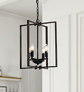 YEDAORL BLACK CHANDELIER