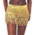 Victray Belly Dance Hip Skirt Tassel Scarf Sequin Wrap Rave Costume for Women