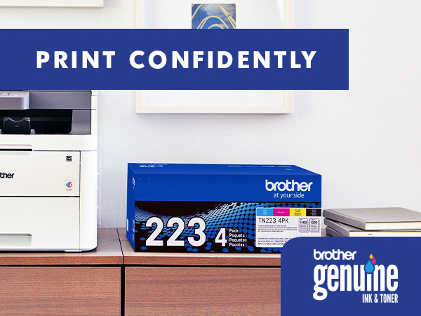 Print Confidently with Brother Genuine Ink & Toner