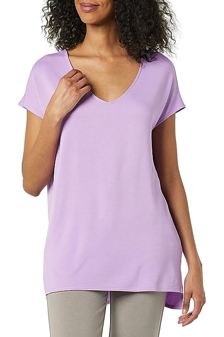 Women's Supersoft Terry Relaxed-Fit Dolman-Sleeve V-Neck Tunic (Previously Daily Ritual)