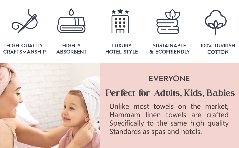 High Quality High Absorbent Luxury Hotel Syle Sustainable Ecofriendly Turkish cotton bath towels