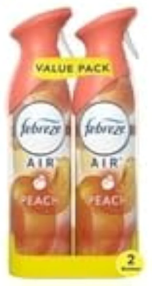 Febreze Limited Edition Peach Odor Eliminator Spray: 2-8.8 oz. Bottles, Honey Suckle