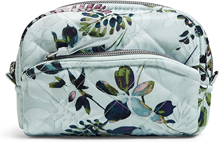 Vera Bradley Women's Performance Twill Mini Cosmetic Makeup Organizer Bag