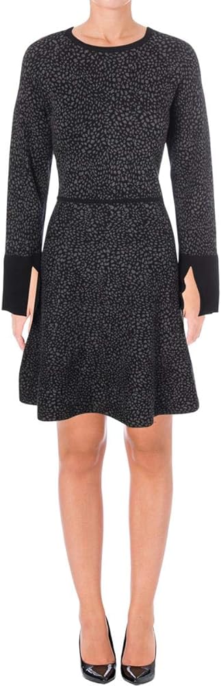 Vince Camuto Jacquard Fit & Flare Dress