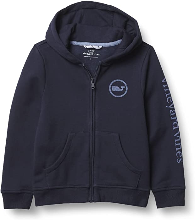 vineyard vines Boys' Long-Sleeve Full-Zip Graphic Hoodie