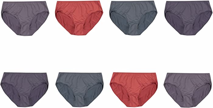 Hanes Women's Cool Comfort Microfiber Hipster Underwear, 10-Pack