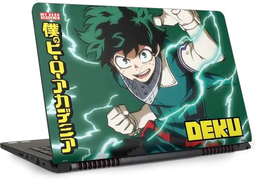 Skinit Decal Laptop Skin Compatible with Inspiron 14R - Officially Licensed My Hero Academia Izuku Midoriya Design