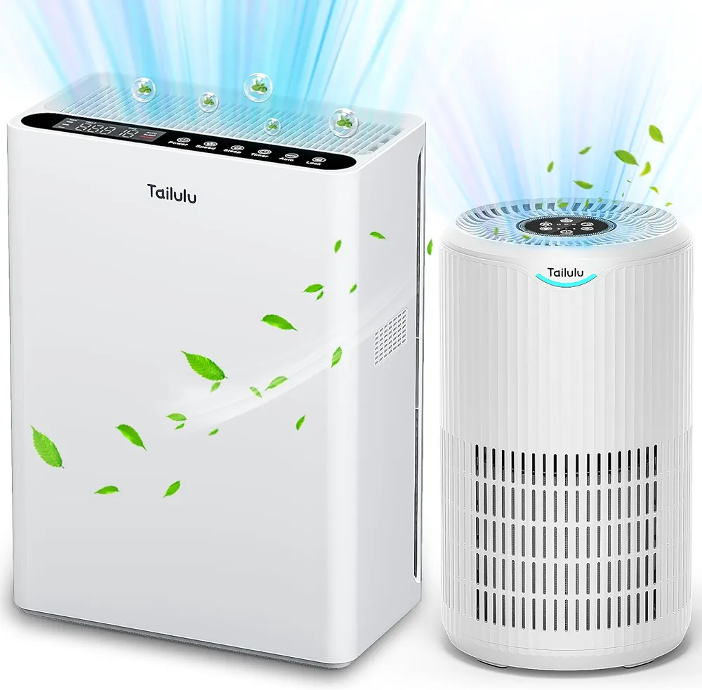 Air Purifiers for Home Large Room Pets up to 1740 ft², H13 HEPA Air Purifier for Pet Dander Smoke Odor Dust Pollen