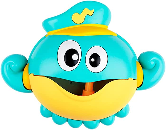 LUOZZY Octopus Bath Toy, Octopus Electric Bubble Maker Plaything Machine Toy for The Bathtub Kids Boys Girls Bath Toys