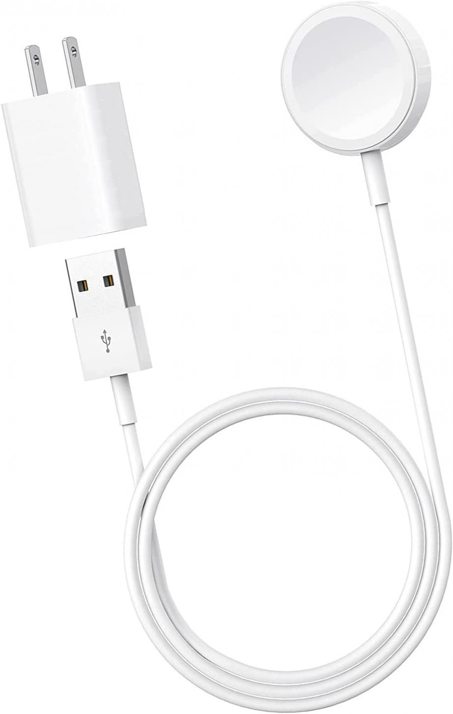 Watch Charger Cable Compatible with Apple Watch Charger Series - with USB Wall Charger