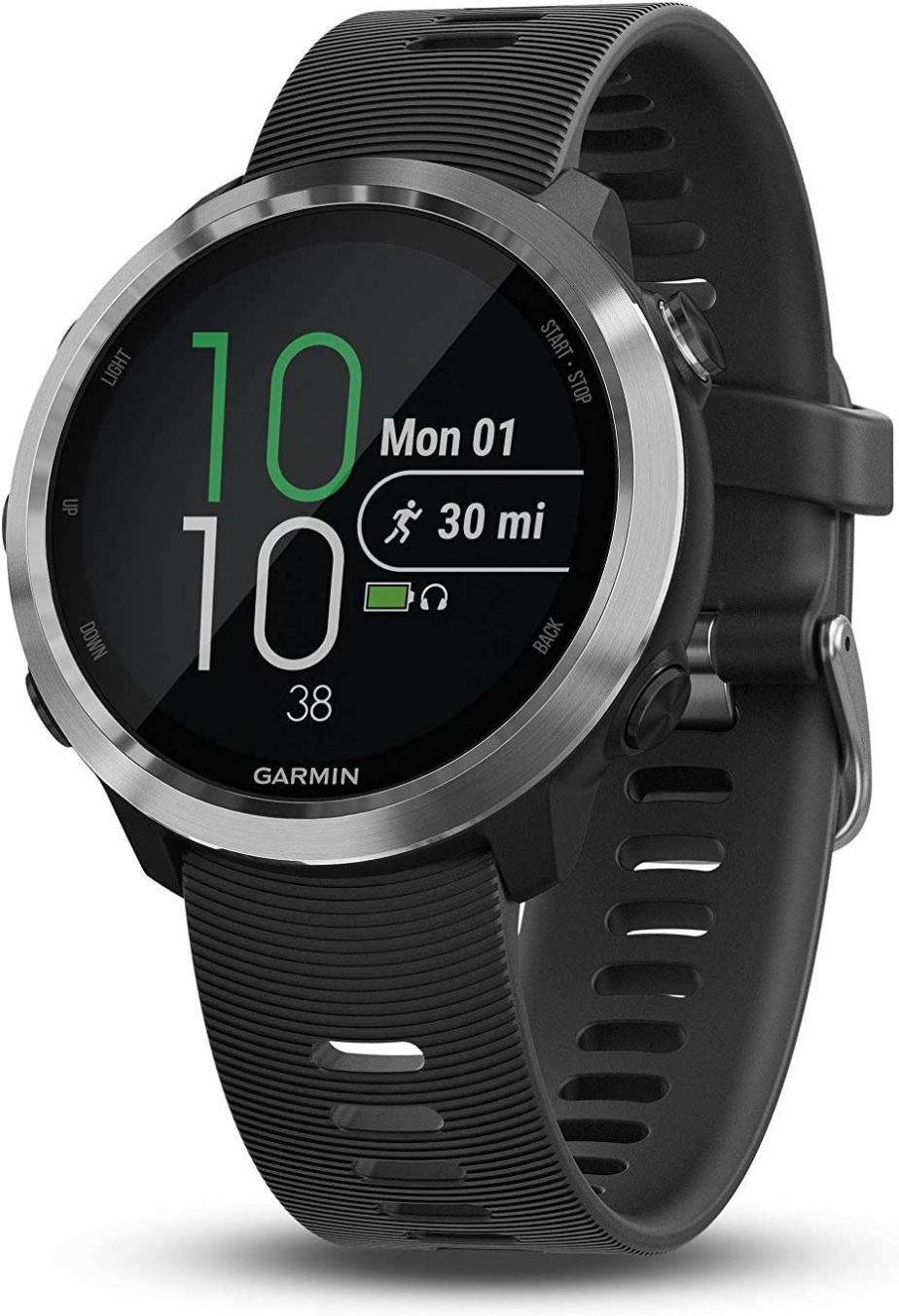 Garmin 010-01863-00 Forerunner 645, GPS Running Watch with Pay Contactless Payments and Wrist-Based Heart Rate, 1.2 inches, Black (Renewed)