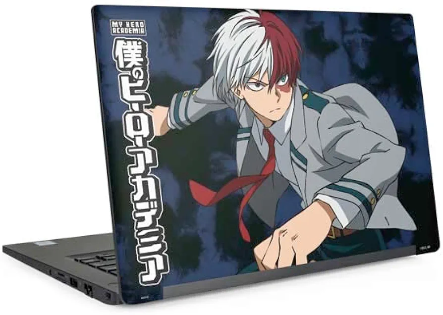 Skinit Decal Laptop Skin Compatible with Latitude 5310 - Officially Licensed My Hero Academia Shoto Todoroki Uniform Design