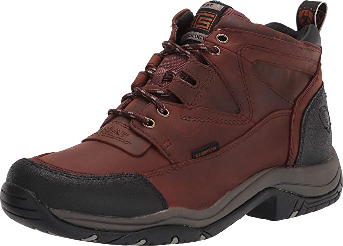 Ariat Terrain Waterproof Hiking Boot – Men’s Leather Waterproof Outdoor Hiking Boots