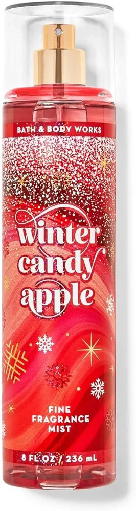 Bath and Body Works Fine Fragrance Mist Winter Candy Apple, 8.0 Fl Oz