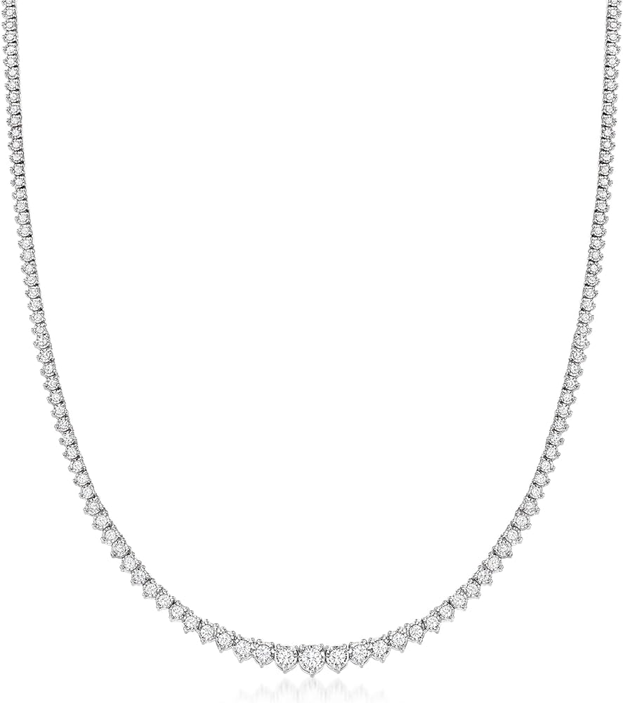 Ross-Simons 3.00 ct. t.w. Diamond Tennis Necklace