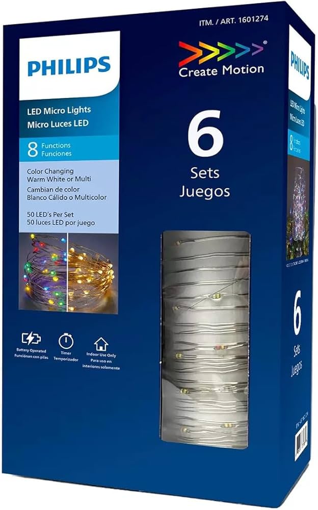 Philips Micro LED Lights 6 Sets