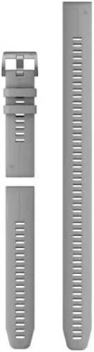 Garmin Replacement Band Size 22mm, 3-pc, Silicone Dive Band, Powder Gray