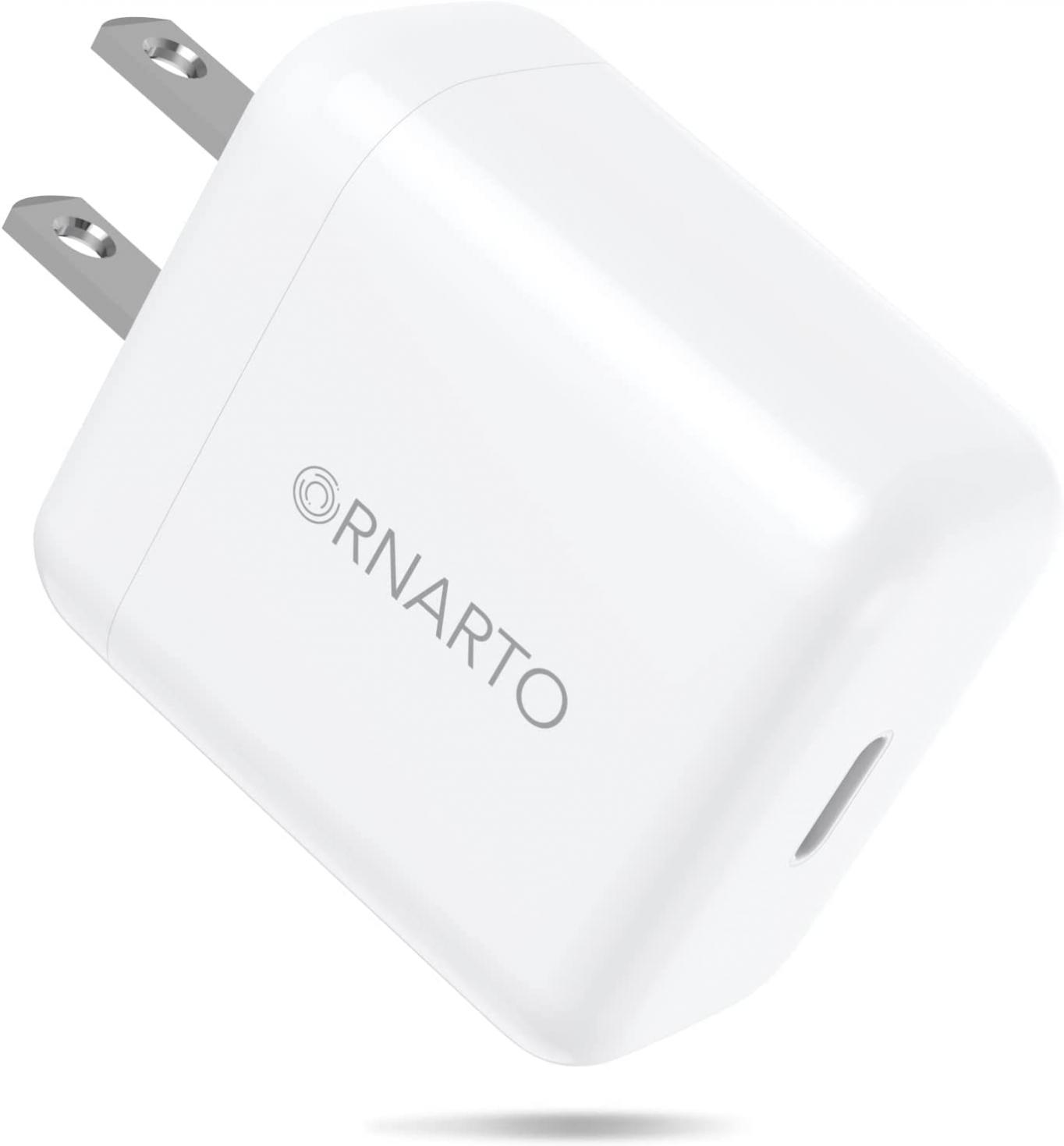 ORNARTO USB C Fast Charger 20W, iPhone 14 Charger Wall Charger Power Adapter PD Charger Block for iPhone 14/13/12/11/SE, AirPods, Pixel, Galaxy S22/S21, iPad Pro/Mini/Air