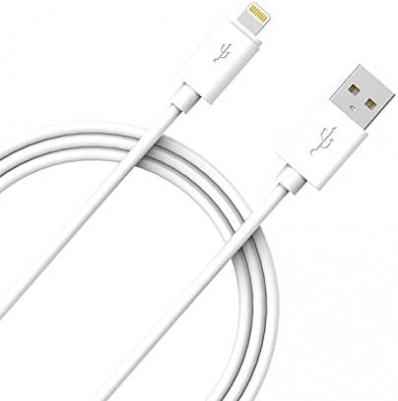 Apple MFi Certified iPhone Charger Lightning 8Pin Cable - Advanced Collection, Compatible with iPhone Xs MAX XR X 8 8 Plus 7 7 Plus 6s 6s Plus 6 6 Plus and More（6FT White)