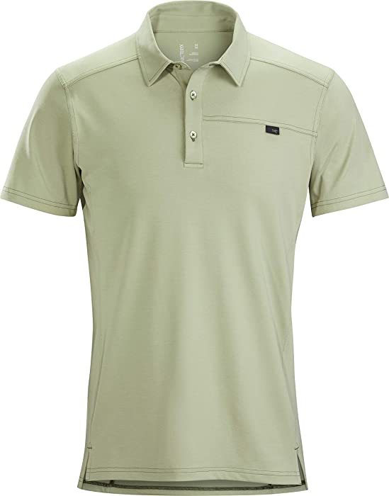 Arc'teryx Captive SS Polo Men's | Cotton Blend, Short Sleeve, Moisture Wicking Polo Shirt