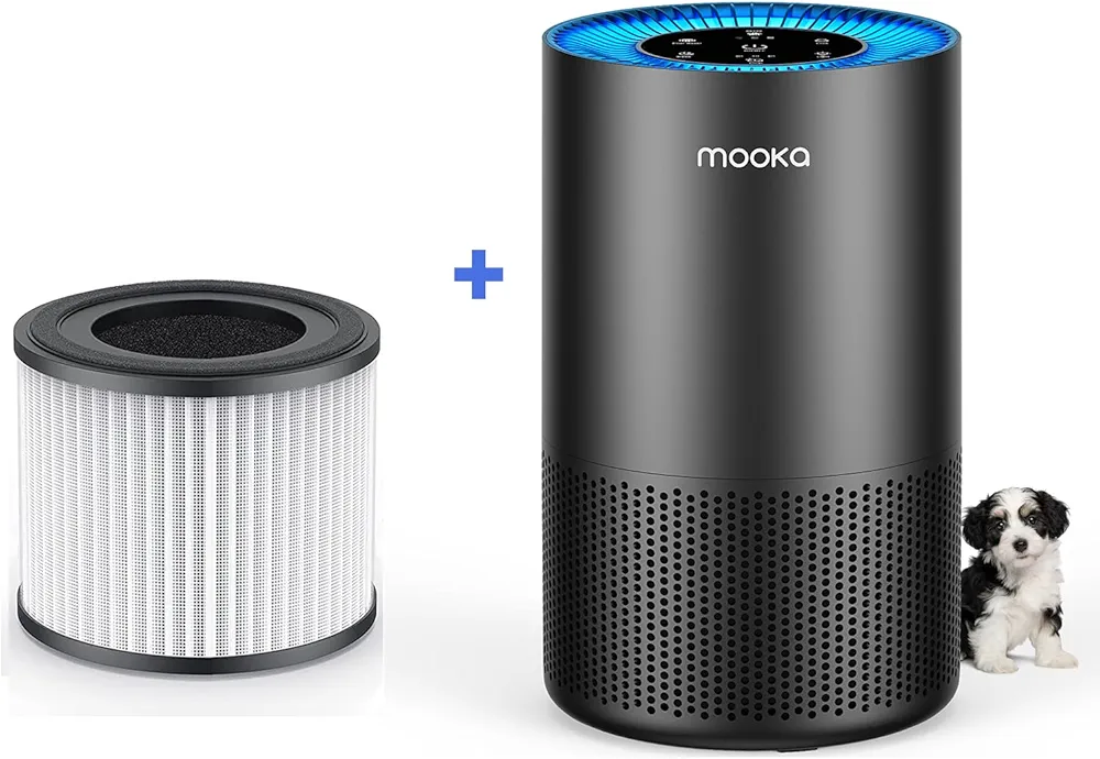 MOOKA Air Purifiers for Home Large Room + filter