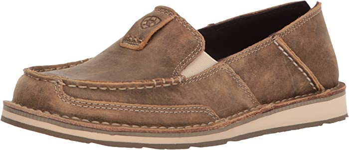 ARIAT Men's Cruiser Suede, Western Inspired, Slip-On Shoes