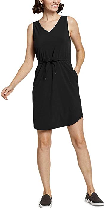 Eddie Bauer Women's Departure Easy Tank Dress Black