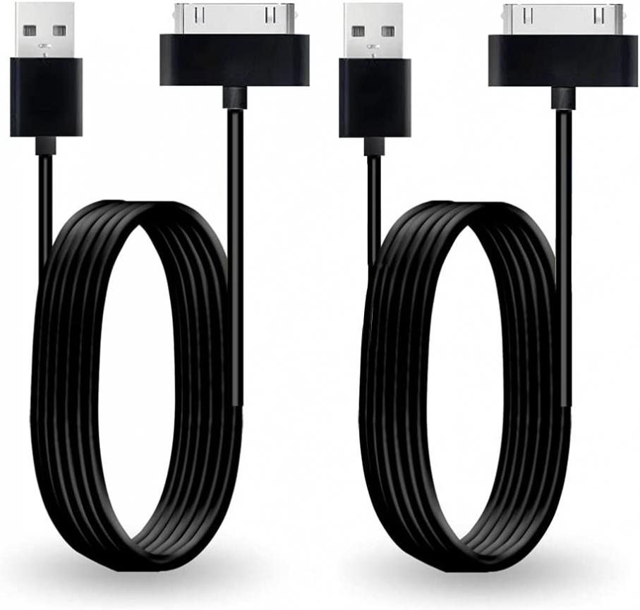 2Pack 3.3FT 30 Pin USB Charging Cable Cord for Samsung Galaxy Tab 2 10.1"/7.0",Tab 10.1"/8.9",Tab 7.7 Plus,Gt-n8013 Gt-p5113 Sgh-i497 Sch-i915 Note 10.1 GT-N8000,P5100,P3110,P7510 Tablet Charger Cable