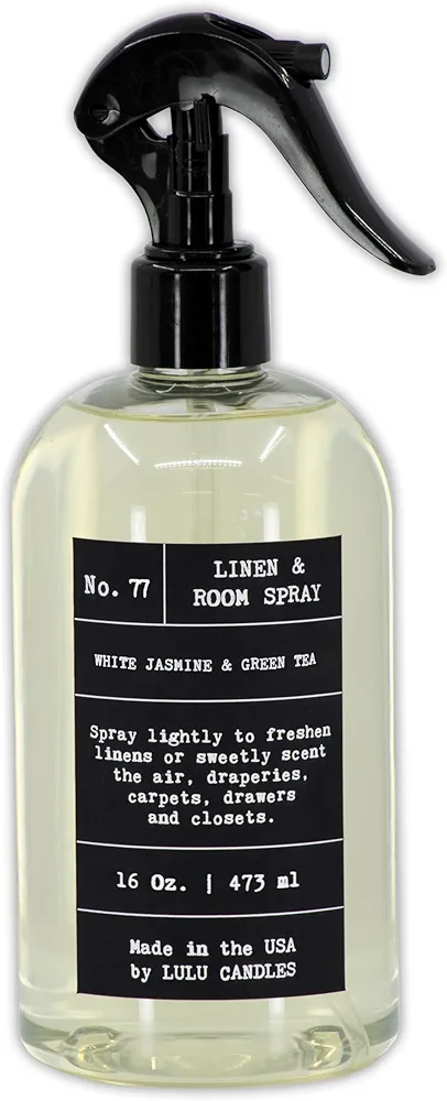 White Jasmine & Green Tea, Luxury Room Spray, Fine Mist Air Freshener, Aromatherapy - (16 Fl. Oz.)