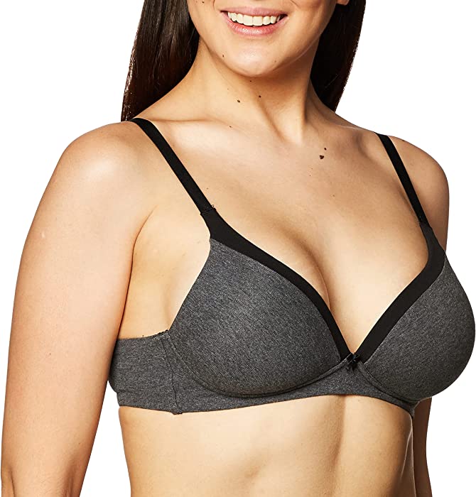 Warner's Women's Invisible Bliss Cotton Comfort Wireless Lift T-Shirt Bra Rn0141a