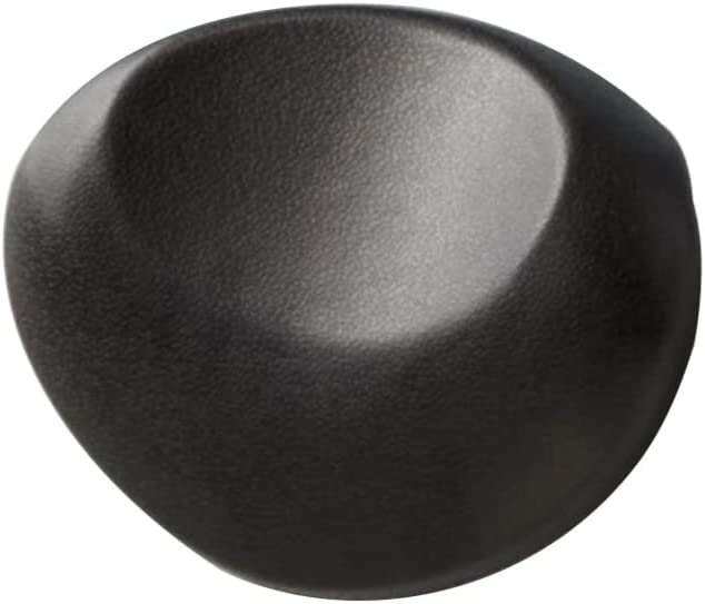 FOMIYES Bath Pillow with Suckers for Tub, Black Headrest Bathing Pillow, Spa Tub Head Neck Rest, Neck Support Pillow, Bathtub Accessary for Home Tub (9.84x7x0.78in)