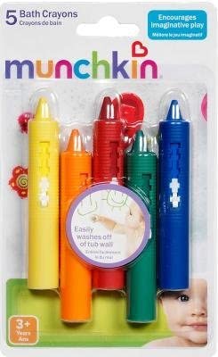 Munchkin 31286 Bath Crayon Set 5 Count