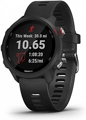 Garmin Forerunner 245 Music, GPS Running Smartwatch International Version, Black