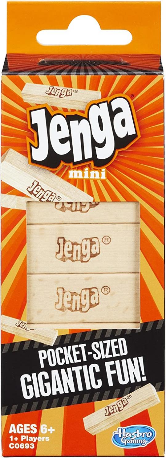 Hasbro Gaming Jenga Mini Game, Brown/a