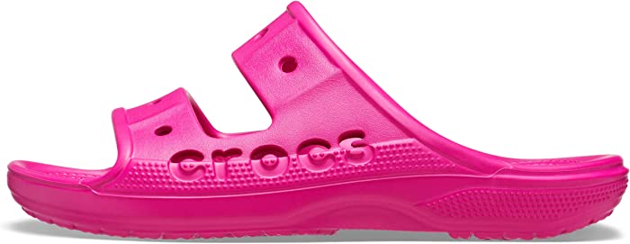 Crocs Unisex-Adult Men's and Women's Baya Two-Strap Slide Sandals