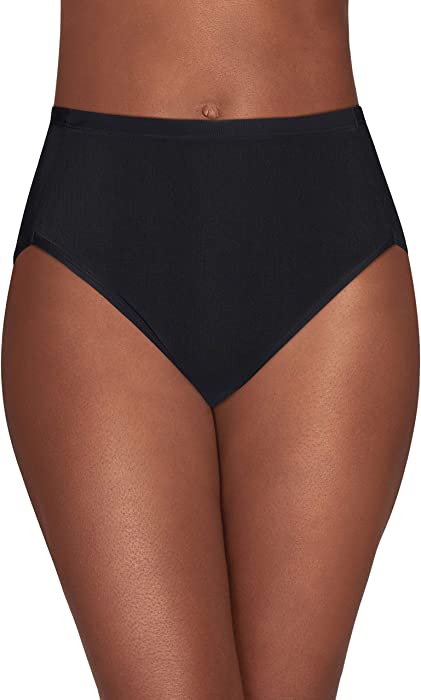 Vanity Fair Women's Cooling Touch Hi Cut Panty