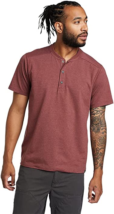 Eddie Bauer Men's Adventurer Short-Sleeve Henley