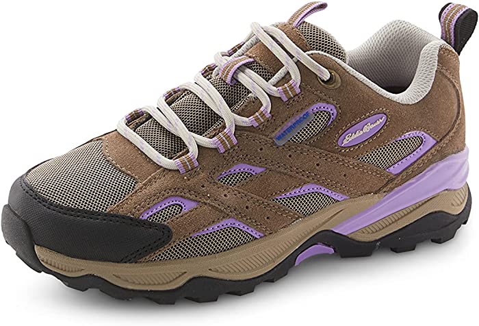 Eddie Bauer Canyon Low low Women's Hiking shoes | Water Resistant Lightweight Mountain Hiking shoes for Women | Ladies All Weather Outdoor Ankle Height Hiker