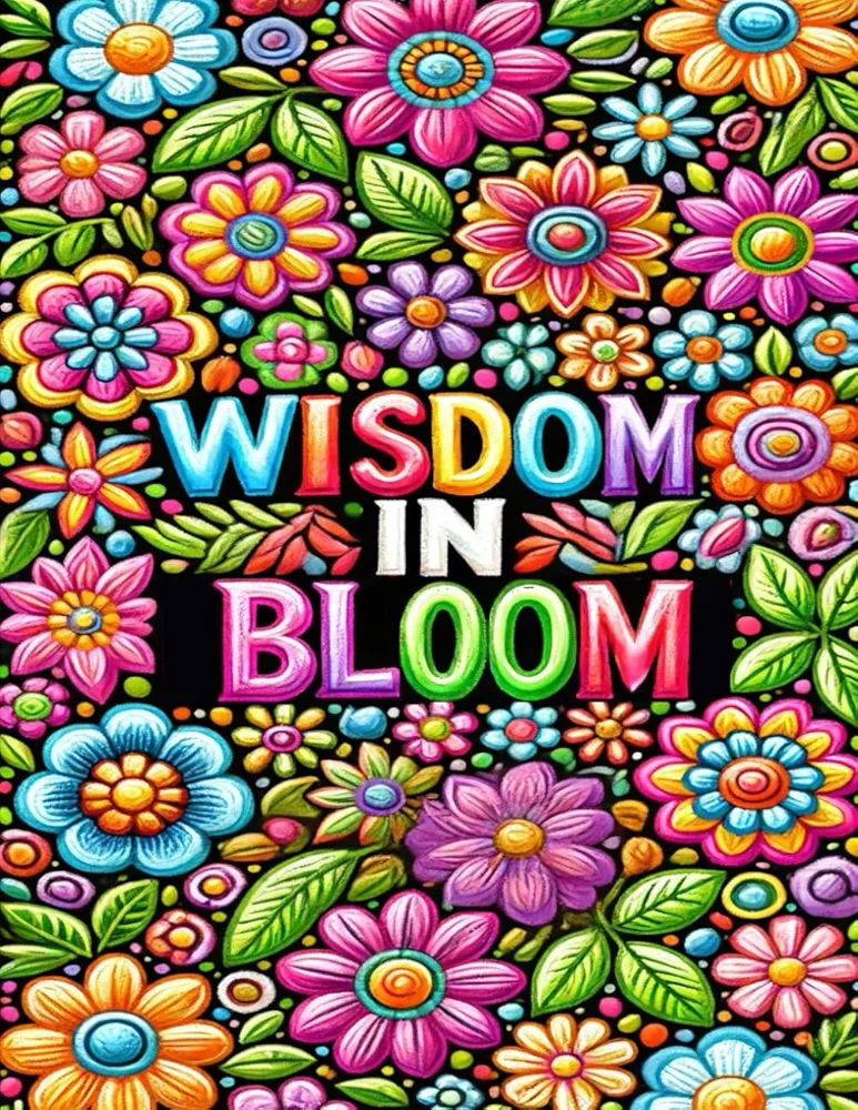 Wisdom In Bloom: Adult Coloring Book