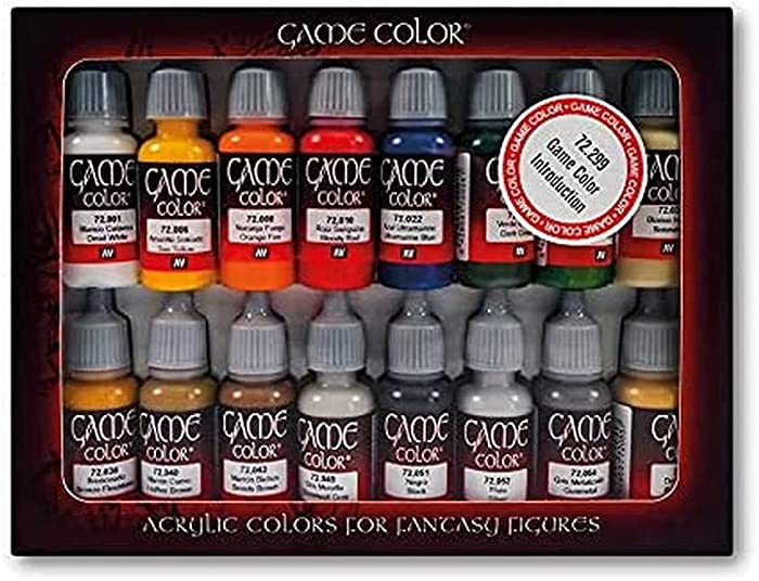 Acylicos Vallejo - 72299 - Acrylic 16 Colors for Fantasy Figures