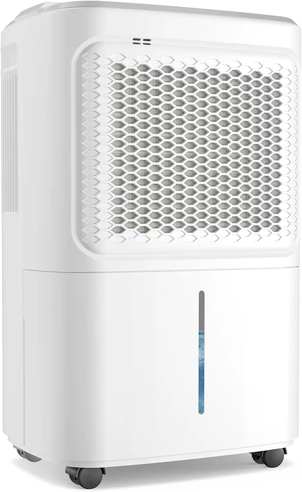 Dehumidifier for Basement 2500 Sq.Ft, 31 Pints Dehumidifiers for Home Large Room with Drain Hose for Bathroom, 2L Water Tank, Dry Clothes Mode, Intelligent Humidity Control with Timer Auto Shut Off