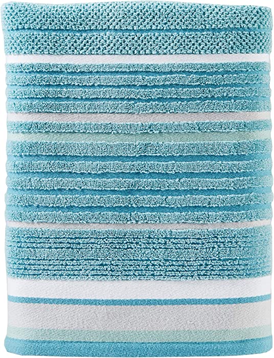 SKL Home by Saturday Knight Ltd. Seabrook Stripe Bath Towel, Teal