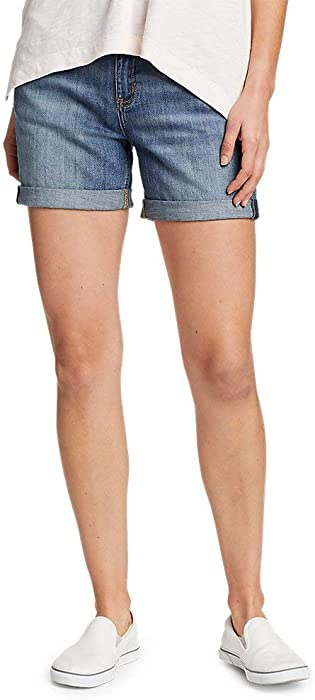 Eddie Bauer Women's Boyfriend Rolled Shorts