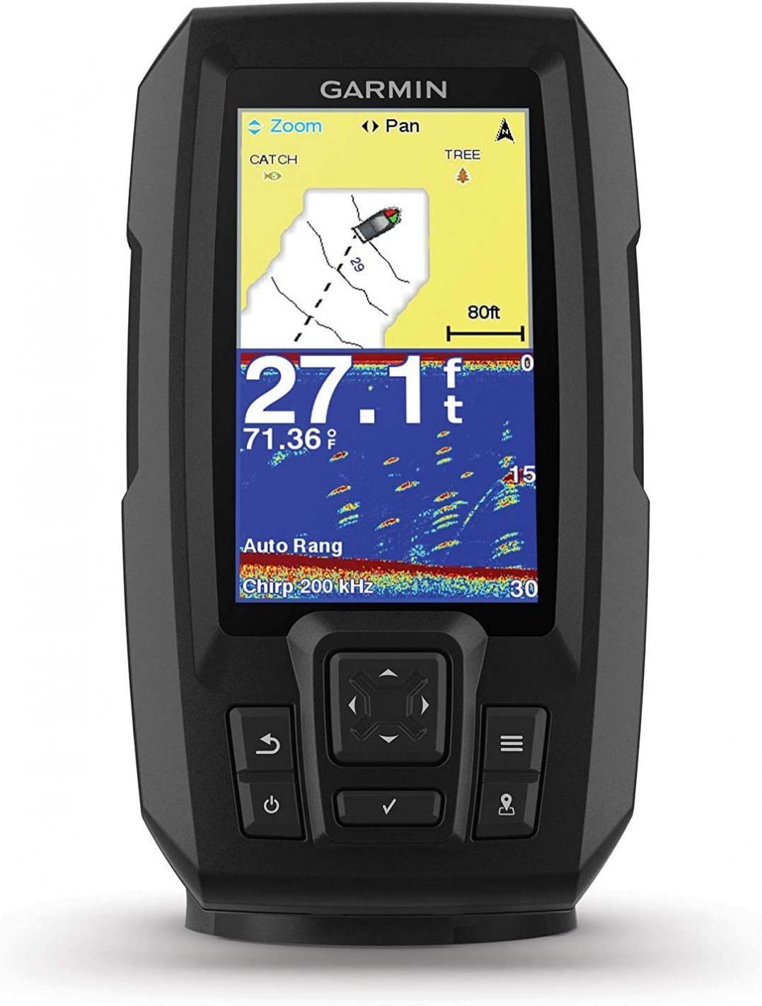 Garmin Striker Plus 4 US with Dual-Beam Transducer & Chirp Sonar Clarity Technology (Renewed)