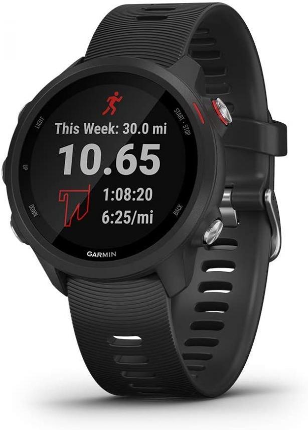 Garmin Forerunner 245 Music, GPS Running Smartwatch with Music and Advanced Dynamics, Black (Renewed)