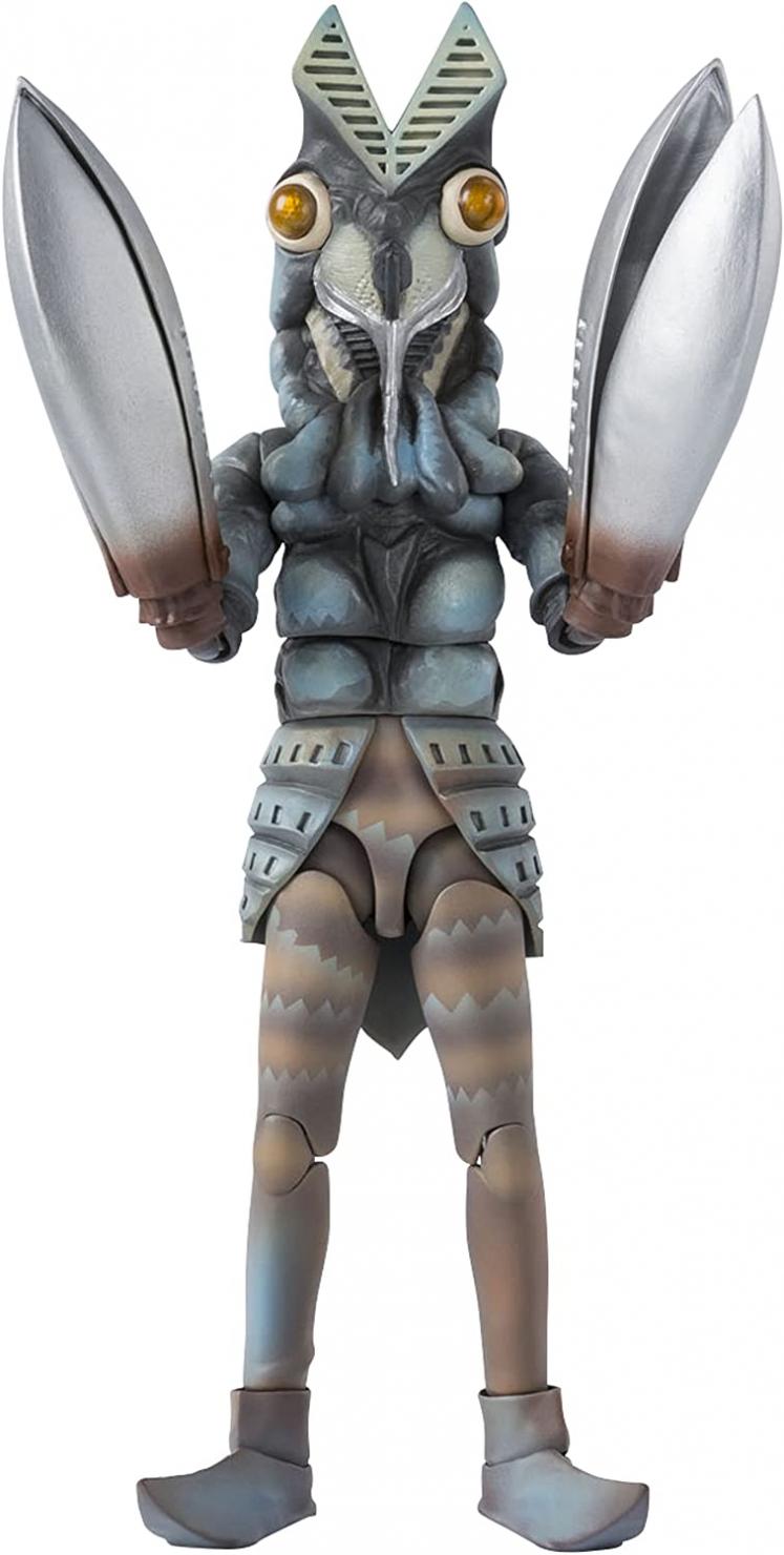 TAMASHII NATIONS Bandai Hobby S.H. Figuarts Alien Baltan Action Figure, Multi-Colored, 8"