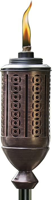 TIKI Brand 65-Inch Cabos Metal Torch, Bronze