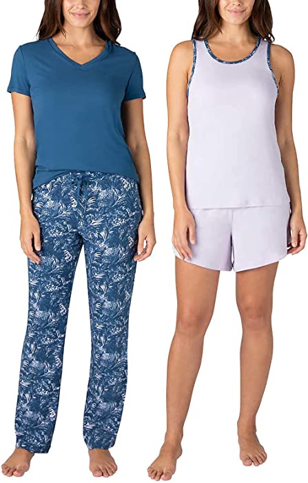 Eddie Bauer Ladies' 4-Piece PJ Sleepwear Set