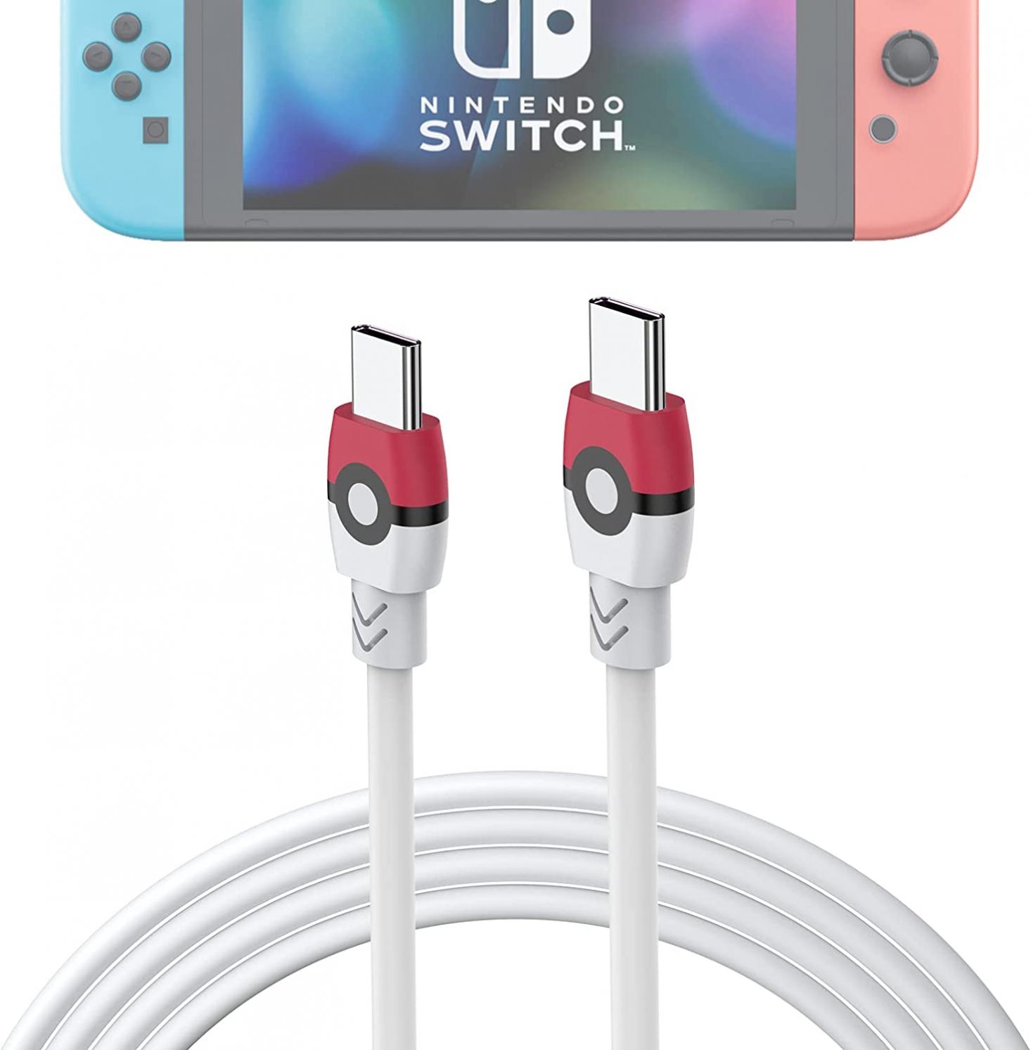 Antank USB C Charging Cable for Nintendo Switch, Cute 4.92ft Fast Charger Cord for Nintendo Switch/Lite + Switch OLED & Pro Controller