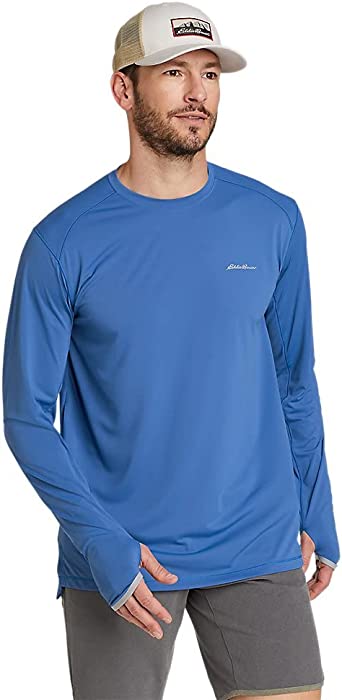 Eddie Bauer Men's Long-Sleeve Solarfoil UPF 2.0 Crew